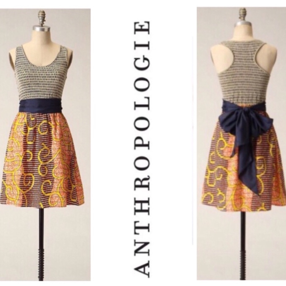 Anthropologie Flight of the Bees Racerback Dress S